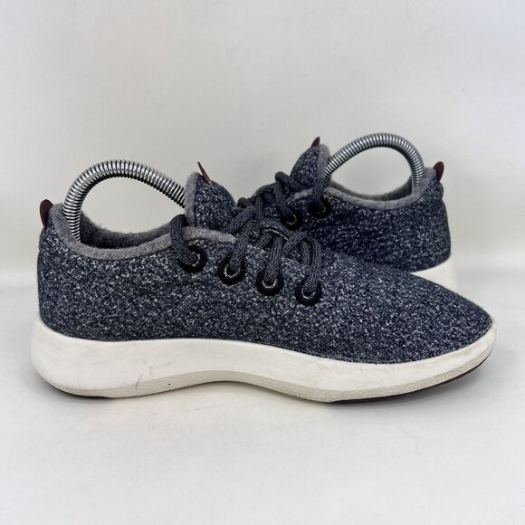 Allbirds Wool Runner Mizzle Running Shoes Gray Women’s Size 8 - Picture 6 of 9